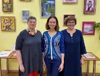 Ирина Безрукова посетила библиотеку для слепых: диалог о создании тифлокомментированной экскурсии по Ясной Поляне к 100-летию музея