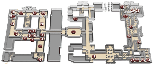 Эрмитаж схема музея